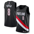 Unisex Portland Trail Blazers Deni Avdija Nike Black Swingman Jersey - Icon Edition product image 1, provided for visual
