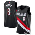 Unisex Portland Trail Blazers Deni Avdija Nike Black Swingman Jersey - Icon Edition product image 1, provided for visual