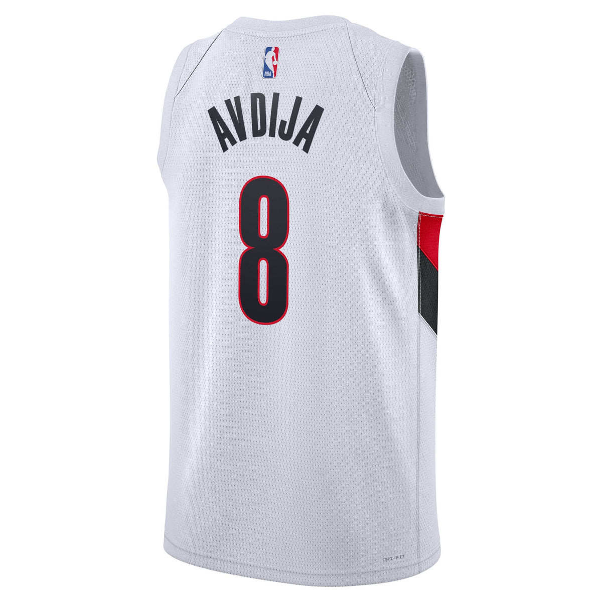 Unisex Portland Trail Blazers Deni Avdija Nike White Swingman Jersey - Association Edition product image 4, provided for