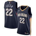 Unisex New Orleans Pelicans Derik Queen Nike Navy Swingman Jersey - Icon Edition product image 1, provided for visual