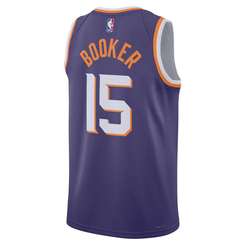 Unisex Phoenix Suns Devin Booker Nike Purple Swingman Player Jersey - Icon Edition product image 4, provided for visual