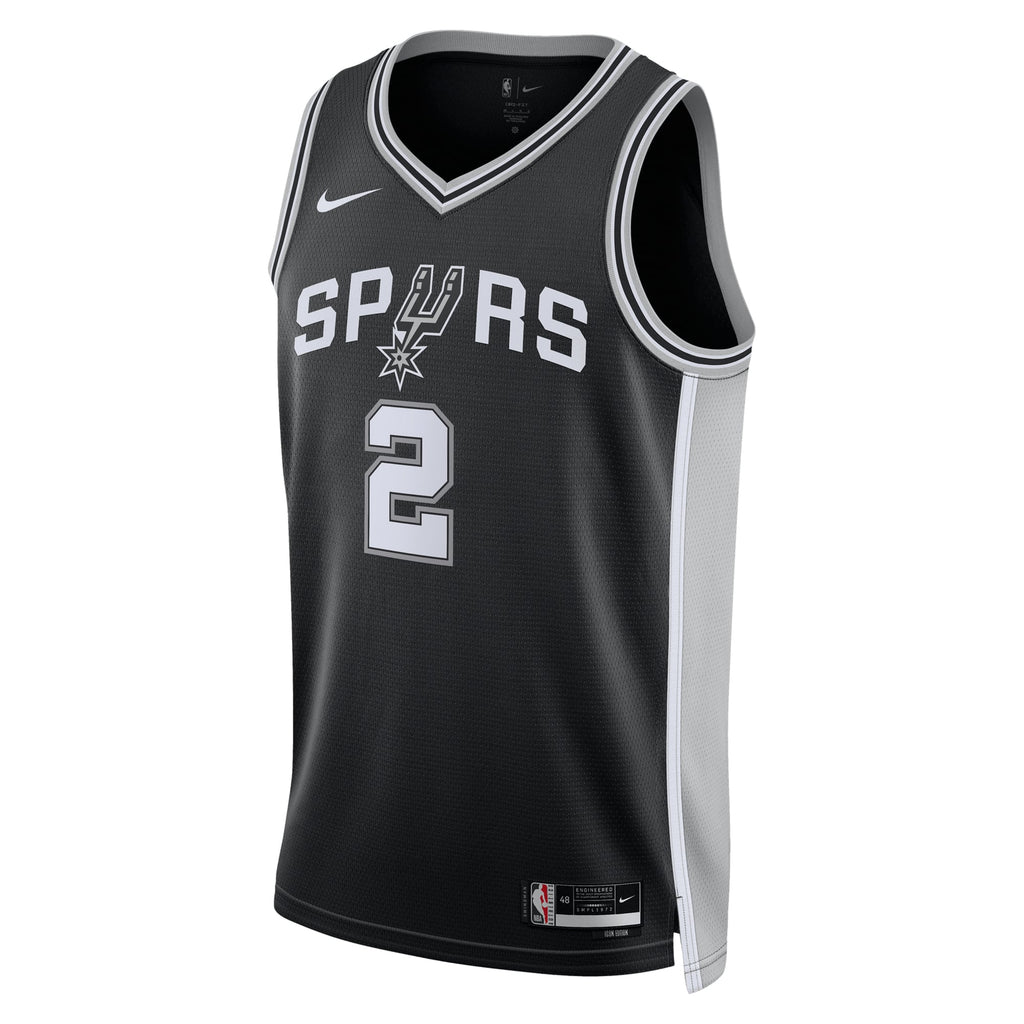 Unisex San Antonio Spurs Dylan Harper Nike Black 2025 NBA Draft First Round Pick Swingman Jersey - Icon Edition product