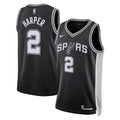Unisex San Antonio Spurs Dylan Harper Nike Black 2025 NBA Draft First Round Pick Swingman Jersey - Icon Edition product
