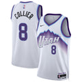 Unisex Utah Jazz Isaiah Collier Nike White Swingman Jersey - Association Edition product image 1, provided for visual