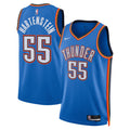 Unisex Oklahoma City Thunder Isaiah Hartenstein Nike Blue Swingman Player Jersey - Icon Edition product image 1, provided