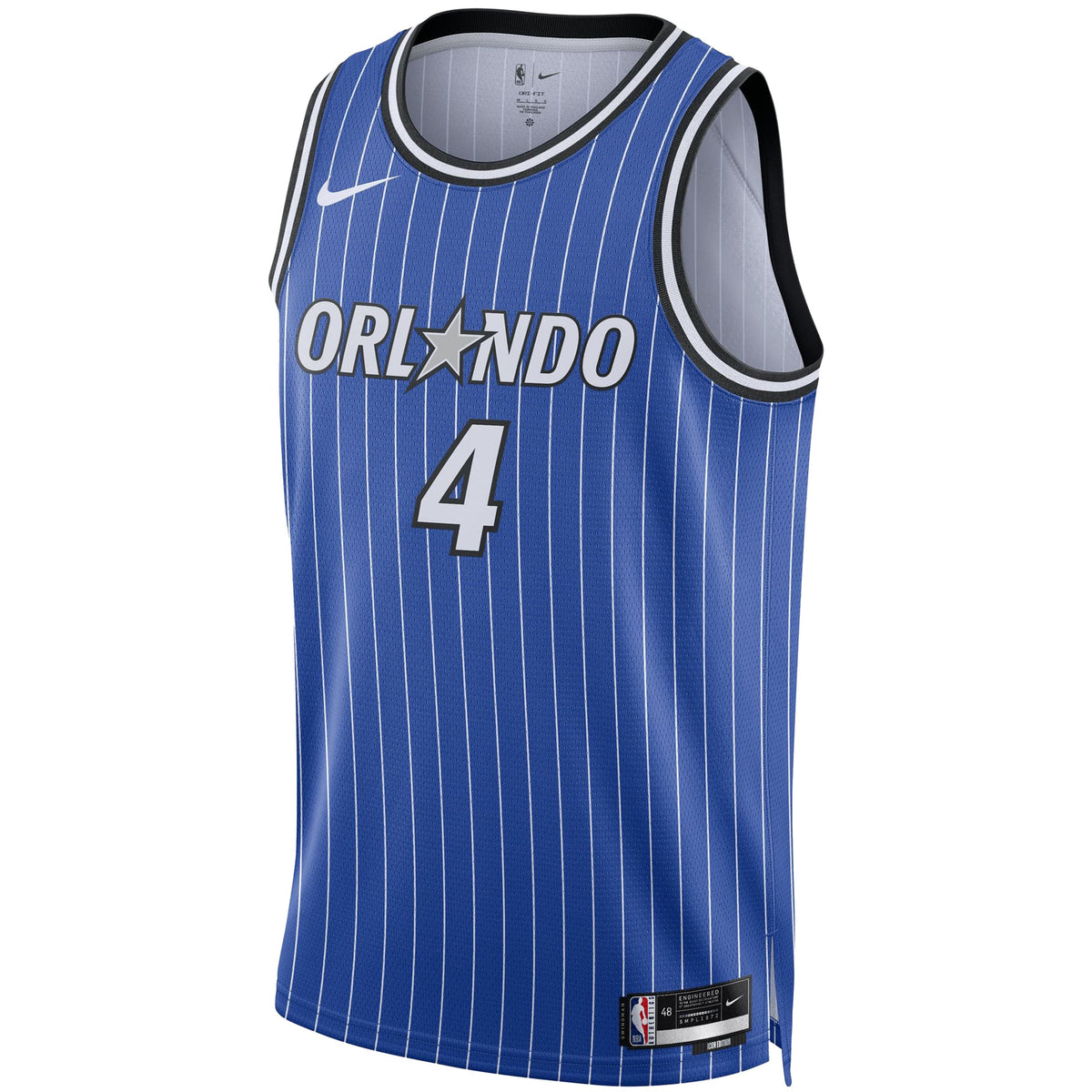 Unisex Orlando Magic Jalen Suggs Nike Blue Swingman Player Jersey - Icon Edition product image 3, provided for visual