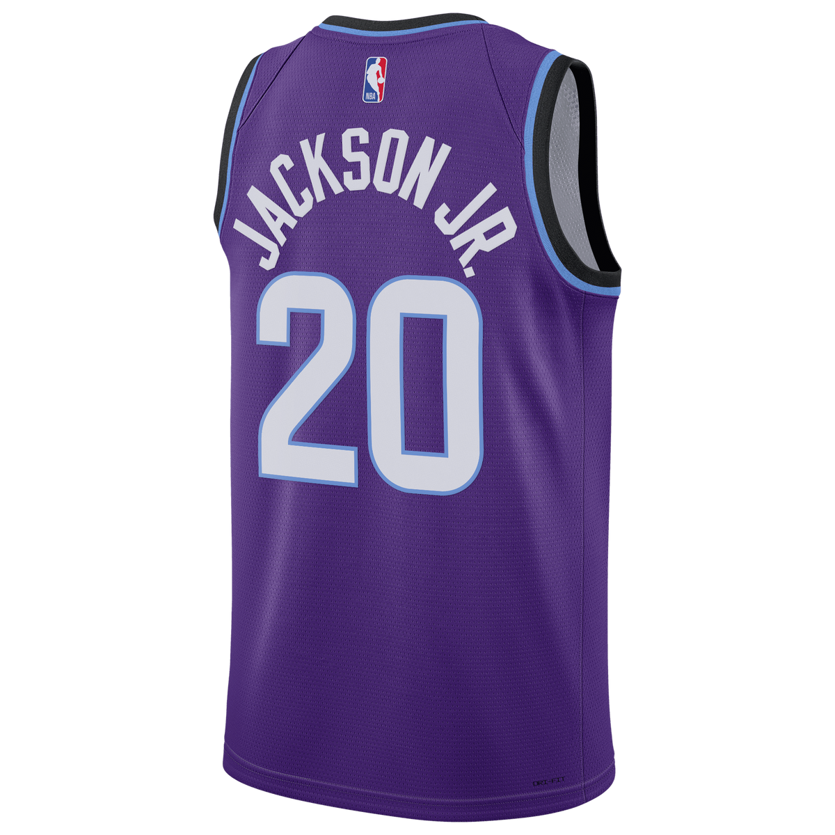 Unisex Utah Jazz Jaren Jackson Jr. Nike Purple Swingman Jersey - Icon Edition product image 4, provided for visual reference
