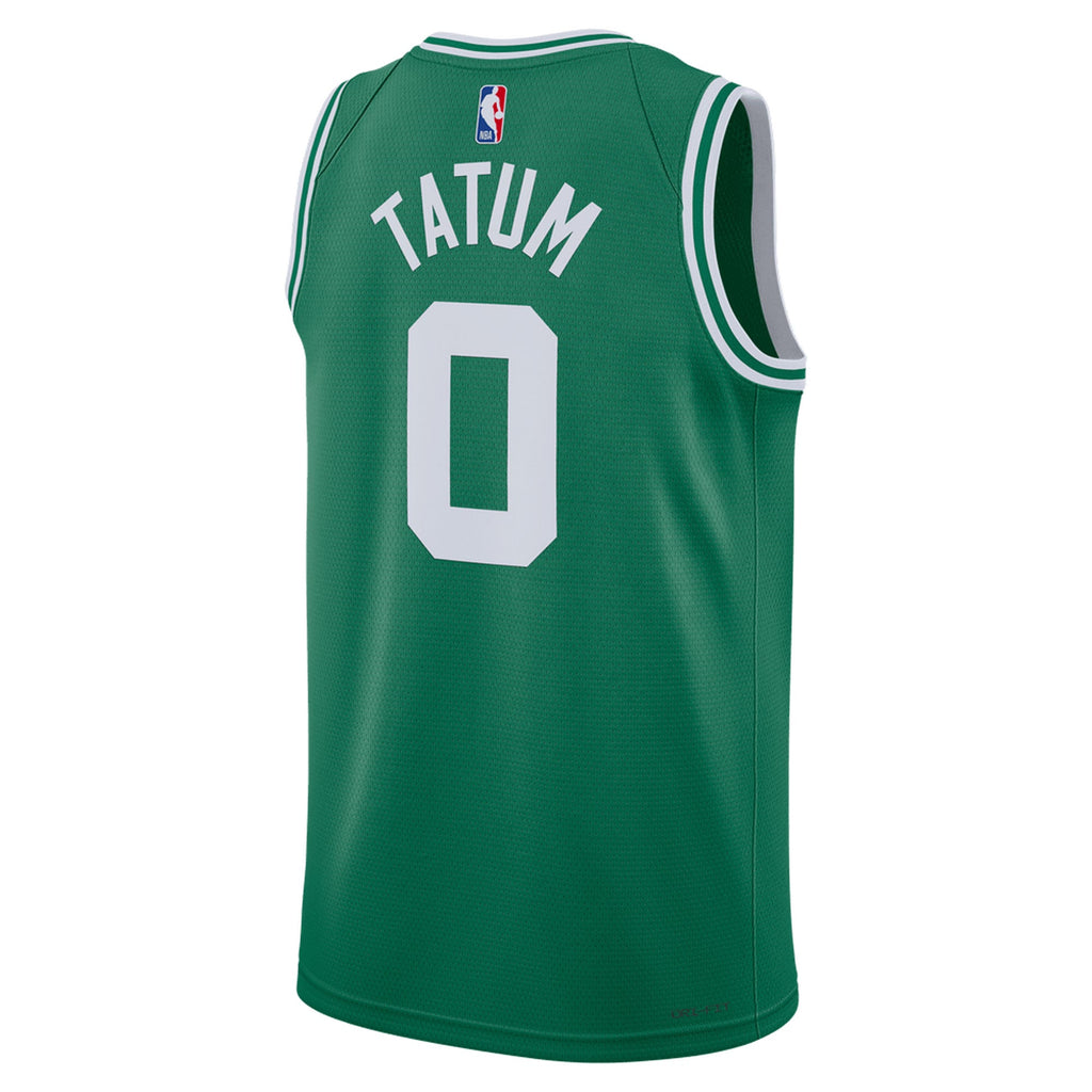 Unisex Boston Celtics Jayson Tatum Nike Kelly Green Swingman Jersey - Icon Edition product image 4, provided for visual