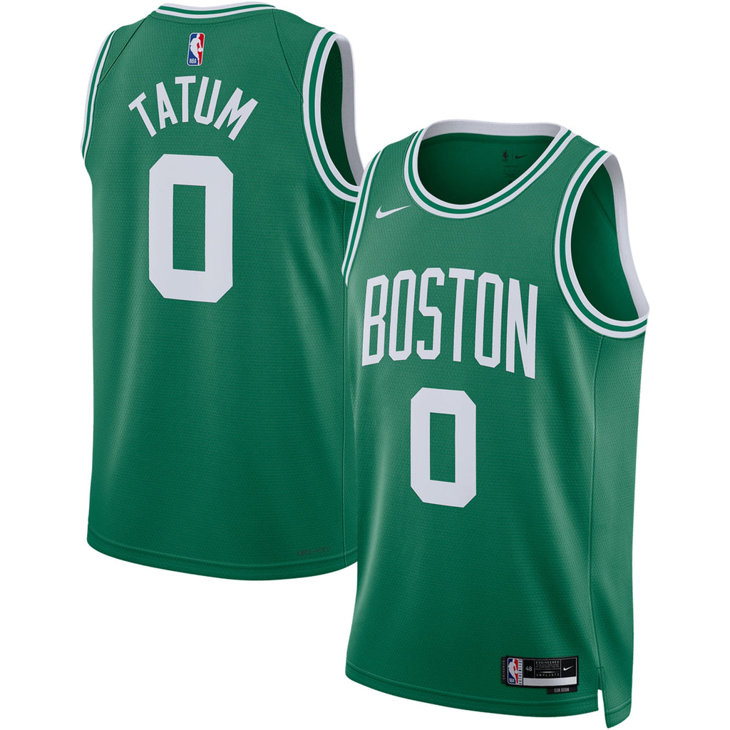 Unisex Boston Celtics Jayson Tatum Nike Kelly Green Swingman Jersey - Icon Edition product image 1, provided for visual