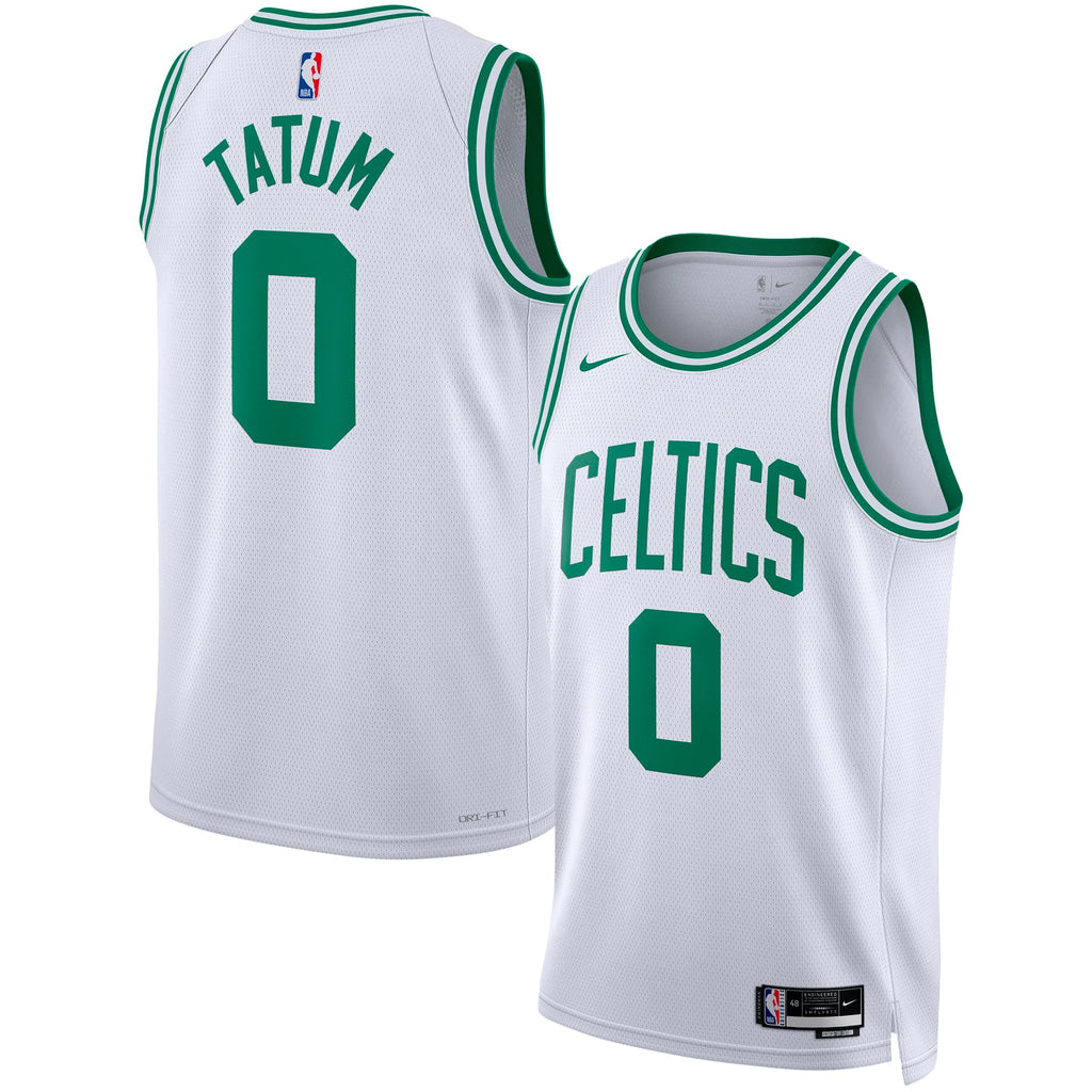 Unisex Boston Celtics Jayson Tatum Nike White Swingman Jersey - Association Edition product image 1, provided for visual