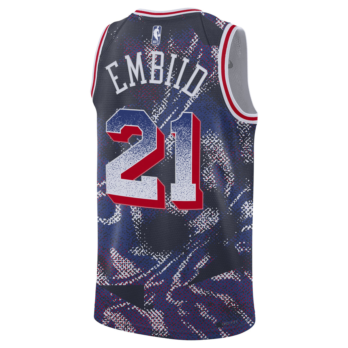 Unisex Philadelphia 76ers Joel Embiid Nike Navy 2025 Select Series Swingman Player Jersey product image 4, provided for