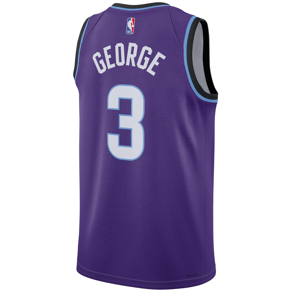 Unisex Utah Jazz Keyonte George Nike Purple Swingman Jersey - Icon Edition product image 4, provided for visual reference