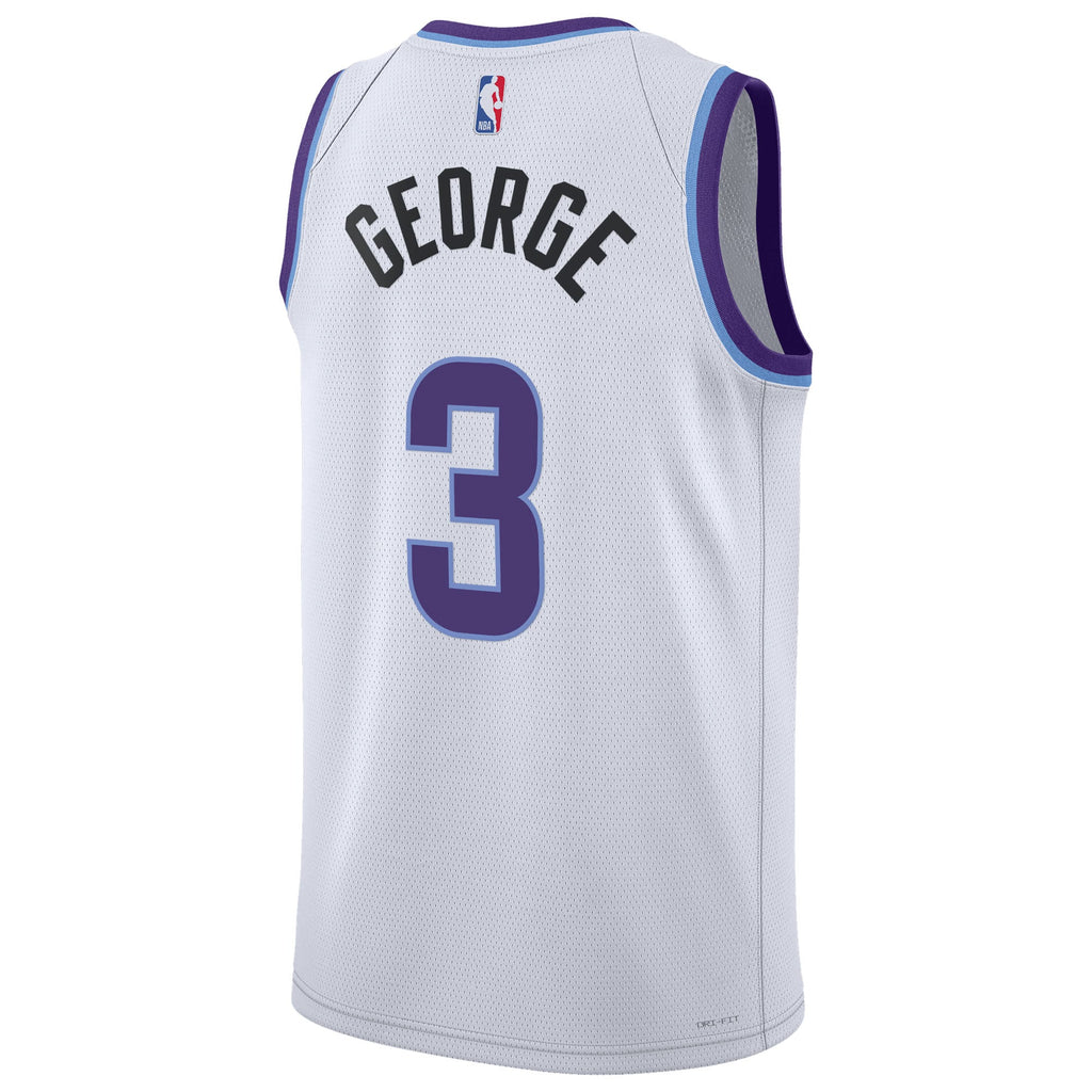 Unisex Utah Jazz Keyonte George Nike White Swingman Jersey - Association Edition product image 4, provided for visual