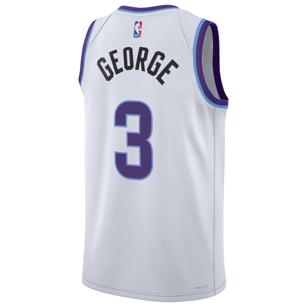 Unisex Utah Jazz Keyonte George Nike White Swingman Jersey - Association Edition product image 4, provided for visual
