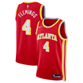 Unisex Atlanta Hawks Kingston Flemings Nike Red Swingman Jersey - Icon Edition product image 1, provided for visual