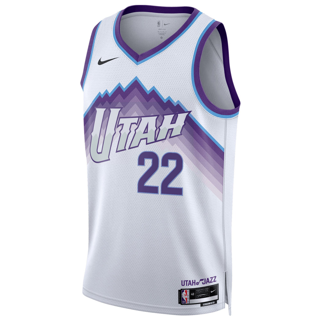 Unisex Utah Jazz Kyle Filipowski Nike White Swingman Jersey - Association Edition product image 3, provided for visual