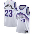 Unisex Utah Jazz Lauri Markkanen Nike White Swingman Jersey - Association Edition product image 1, provided for visual