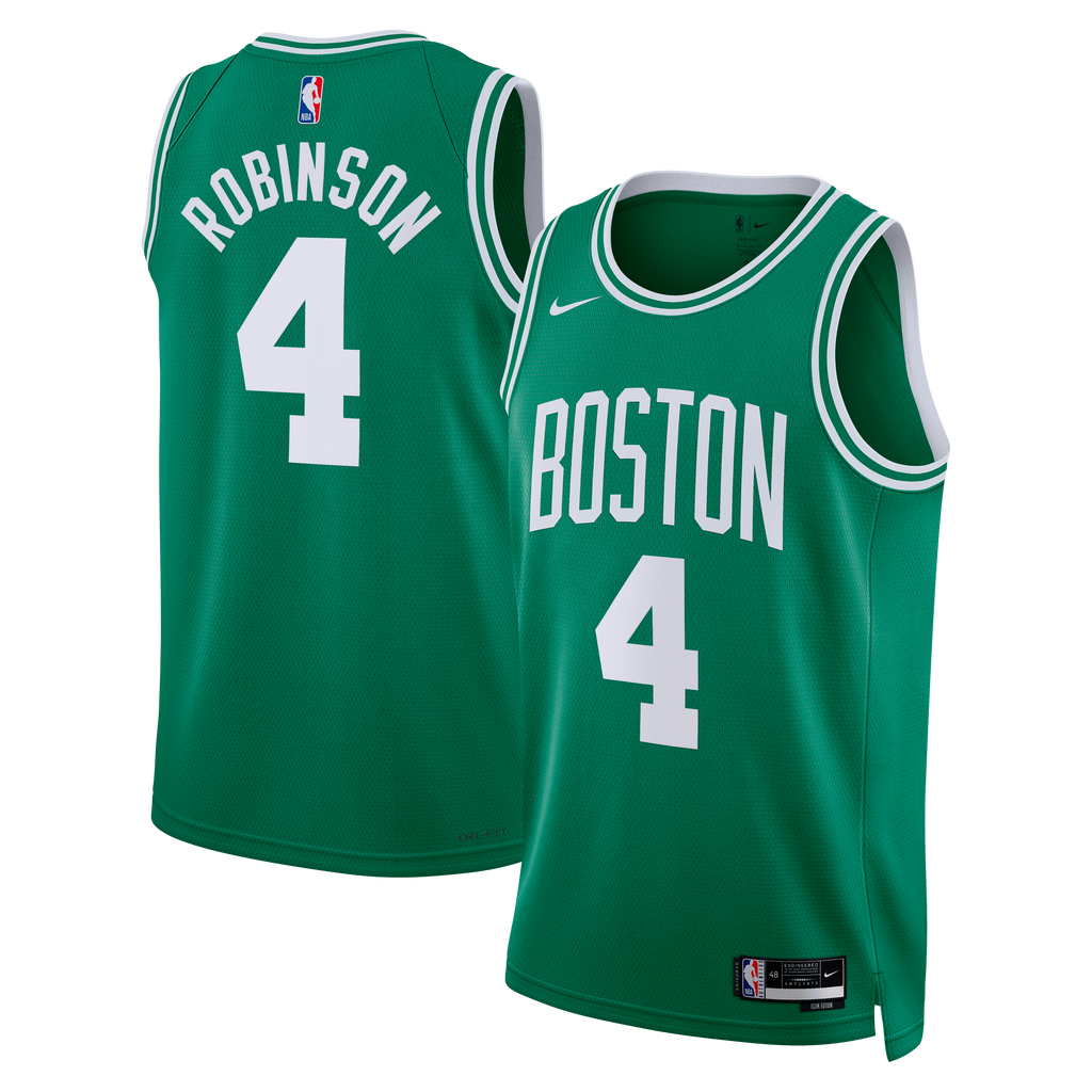 Unisex Boston Celtics Mitchell Robinson Nike Kelly Green Swingman Jersey - Icon Edition product image 2, provided for visual