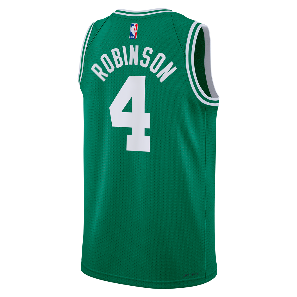 Unisex Boston Celtics Mitchell Robinson Nike Kelly Green Swingman Jersey - Icon Edition product image 4, provided for visual