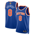 Unisex New York Knicks OG Anunoby Nike Blue 2026 NBA Finals Patch Swingman Jersey - Icon Edition product image 1, provided