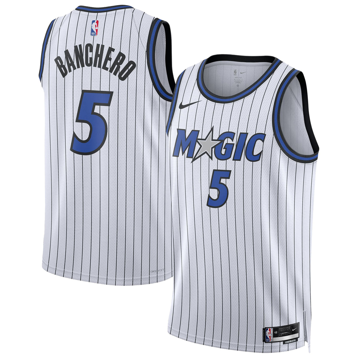 Unisex Orlando Magic Paolo Banchero Nike White Swingman Player Jersey - Association Edition product image 1, provided for