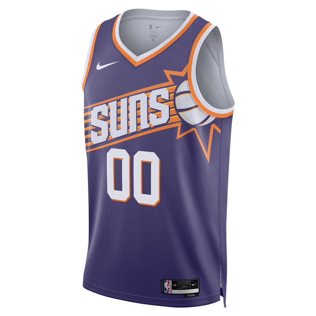 Unisex Phoenix Suns Nike Purple Swingman Custom Jersey - Icon Edition product image 3, provided for visual reference and