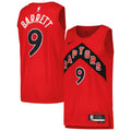 Unisex Toronto Raptors RJ Barrett Nike Red Swingman Player Jersey - Icon Edition product image 1, provided for visual