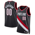 Unisex Portland Trail Blazers Scoot Henderson Nike Black 2023 NBA Draft Swingman Jersey - Icon Edition product image 1,