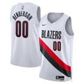 Unisex Portland Trail Blazers Scoot Henderson Nike White Swingman Jersey - Association Edition product image 1, provided for