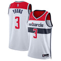 Unisex Washington Wizards Trae Young Nike White Swingman Jersey - Association Edition product image 1, provided for visual