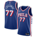 Unisex Philadelphia 76ers VJ Edgecombe Nike Royal Swingman Jersey - Icon Edition product image 1, provided for visual