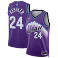 Unisex Utah Jazz Walker Kessler Nike Purple Swingman Jersey - Icon Edition product image 1, provided for visual reference