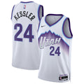 Unisex Utah Jazz Walker Kessler Nike White Swingman Jersey - Association Edition product image 1, provided for visual