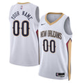 Unisex New Orleans Pelicans Nike White Swingman Custom Jersey - Association Edition product image 1, provided for visual
