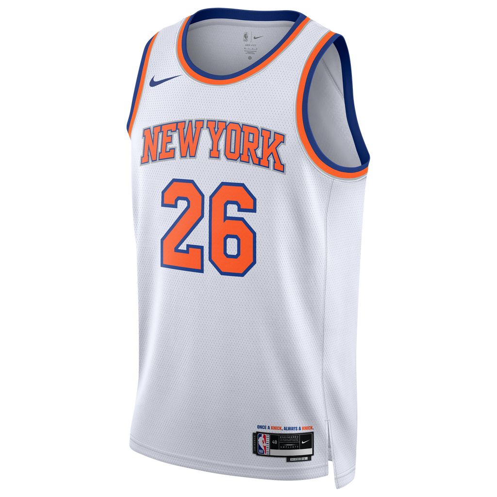 Unisex New York Knicks Nike White 2026 NBA Finals Champions Always 26 Swingman Jersey - Association Edition product image 3,