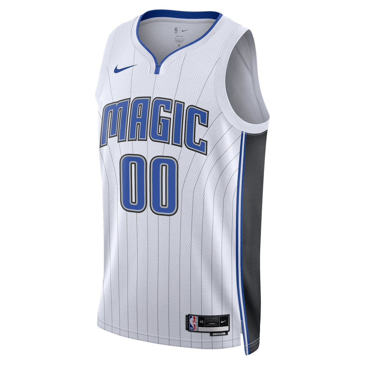 Unisex Orlando Magic Nike White Swingman Custom Jersey - Association Edition product image 3, provided for visual reference