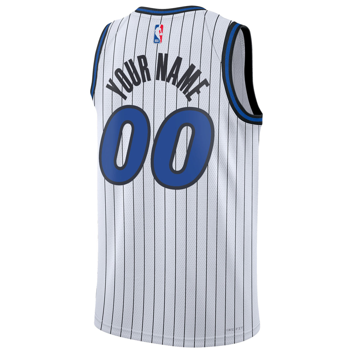 Unisex Orlando Magic Nike White Swingman Custom Jersey - Association Edition product image 4, provided for visual reference