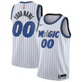 Unisex Orlando Magic Nike White Swingman Custom Jersey - Association Edition product image 1, provided for visual reference