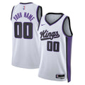 Unisex Sacramento Kings Nike White Swingman Custom Jersey - Association Edition product image 1, provided for visual