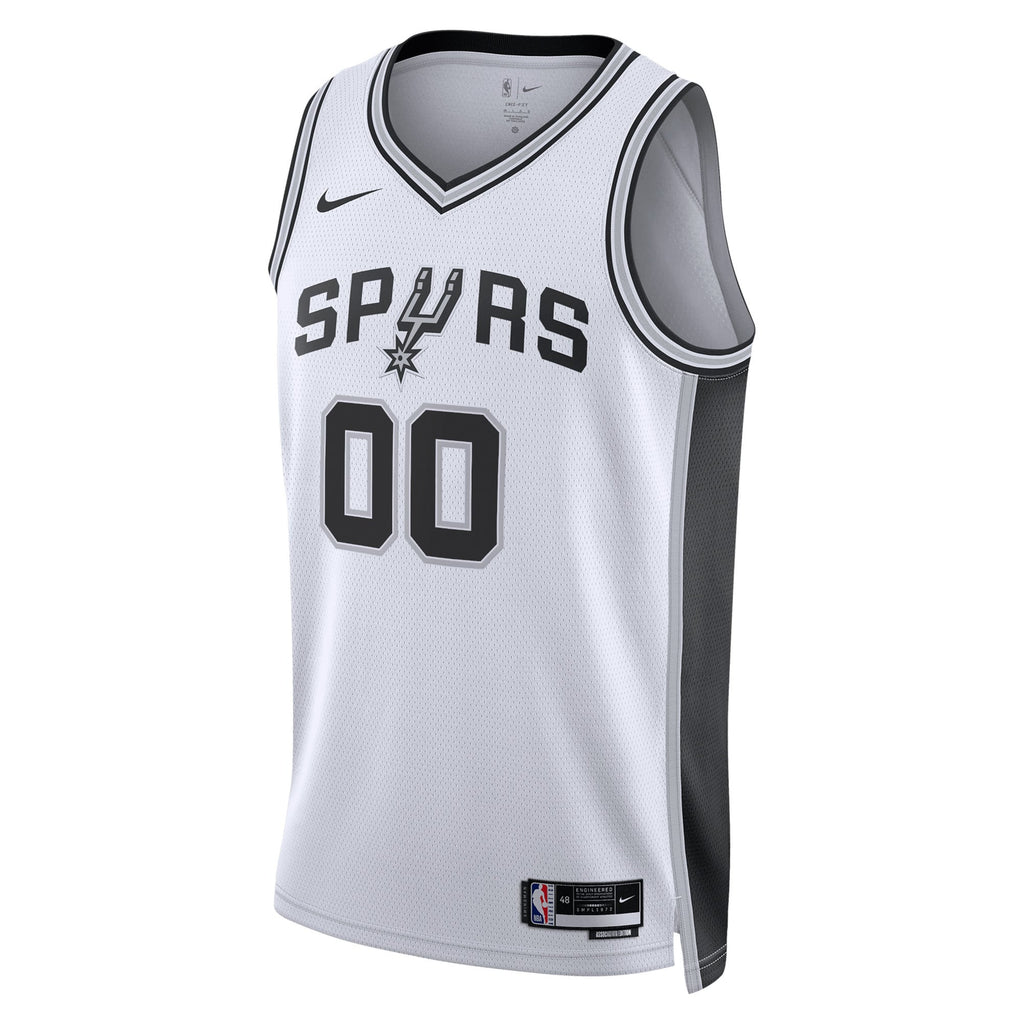 Unisex San Antonio Spurs Nike White Swingman Custom Jersey - Association Edition product image 3, provided for visual