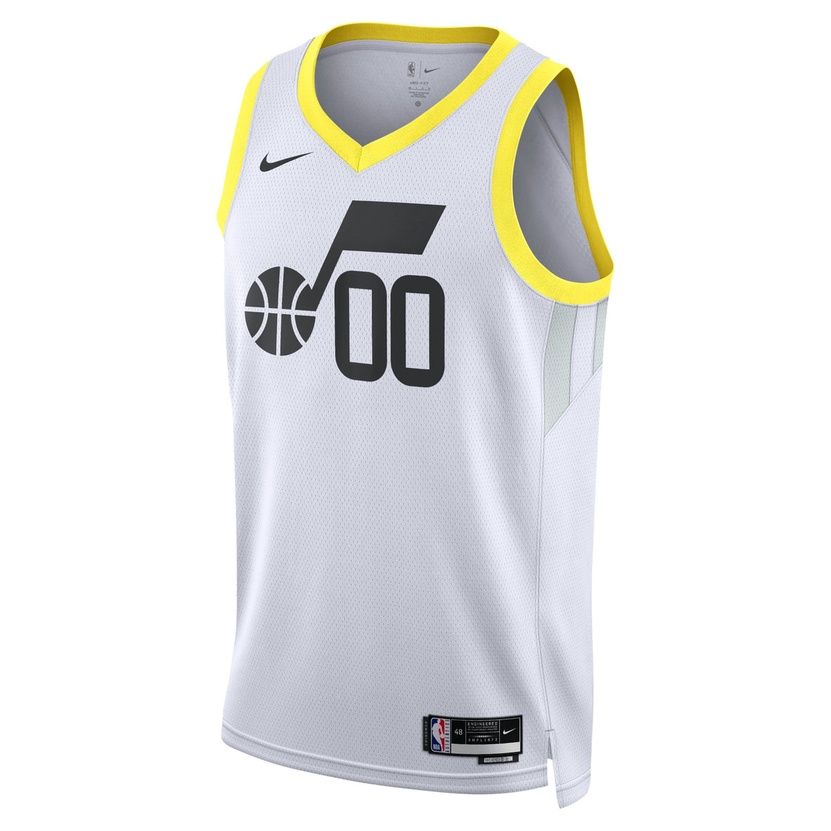Unisex Utah Jazz Nike White Swingman Custom Jersey - Association Edition product image 3, provided for visual reference and