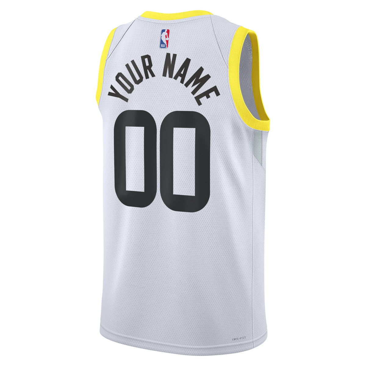 Unisex Utah Jazz Nike White Swingman Custom Jersey - Association Edition product image 4, provided for visual reference and