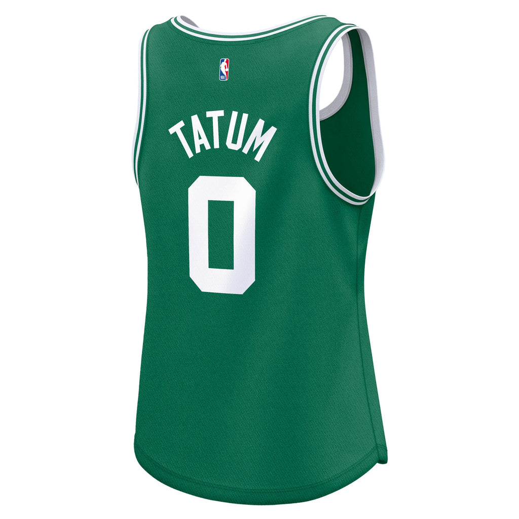 Boston Celtics Jayson Tatum Fanatics Kelly Green Fast Break Player Jersey - Icon Edition for Women product image 4, provided