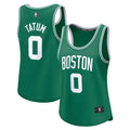 Boston Celtics Jayson Tatum Fanatics Kelly Green Fast Break Player Jersey - Icon Edition for Women product image 1, provided