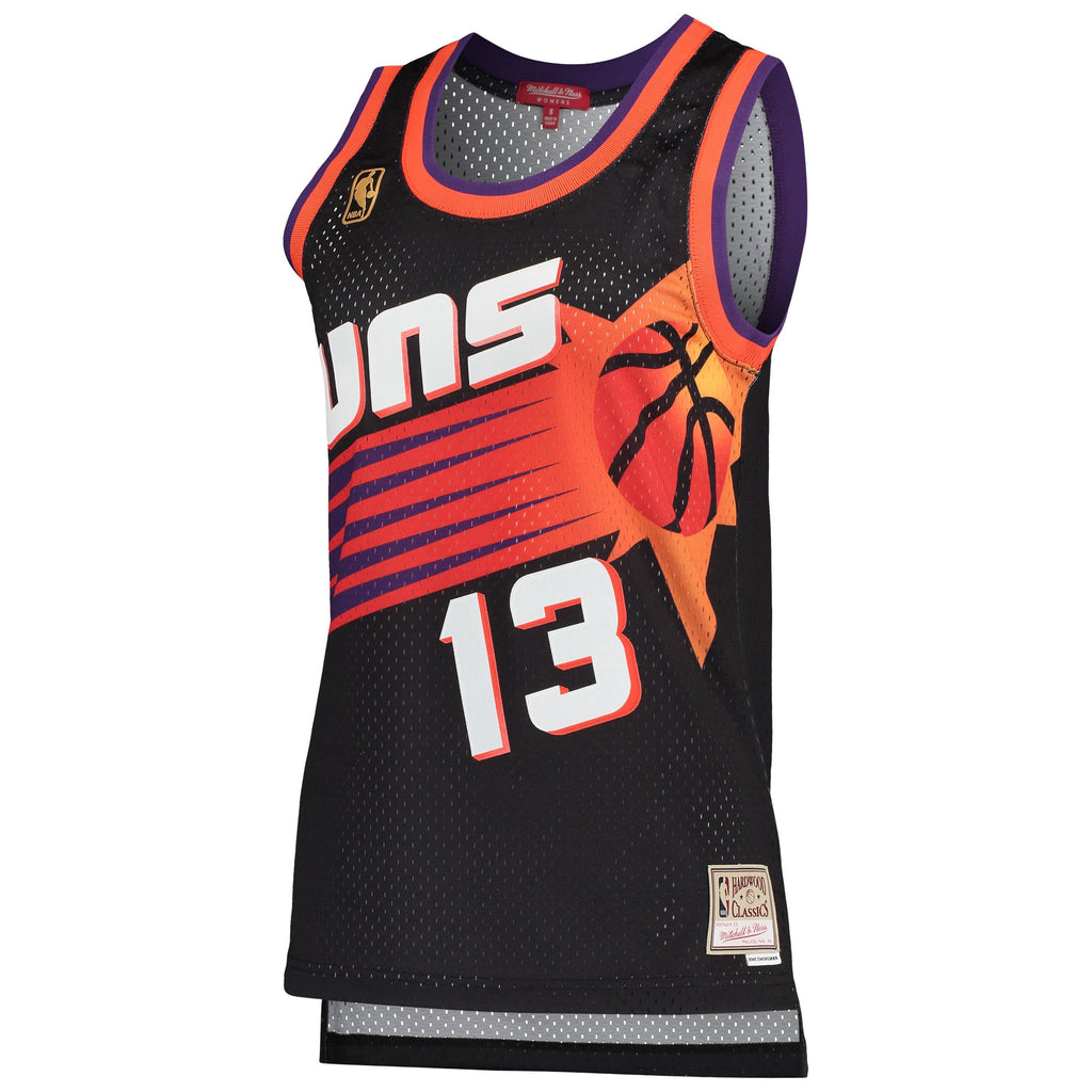Phoenix Suns Steve Nash Mitchell & Ness Black Hardwood Classics Swingman Jersey for Women product image 3, provided for