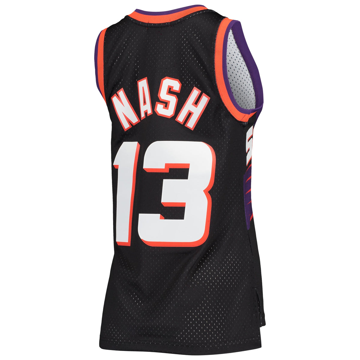 Phoenix Suns Steve Nash Mitchell & Ness Black Hardwood Classics Swingman Jersey for Women product image 4, provided for