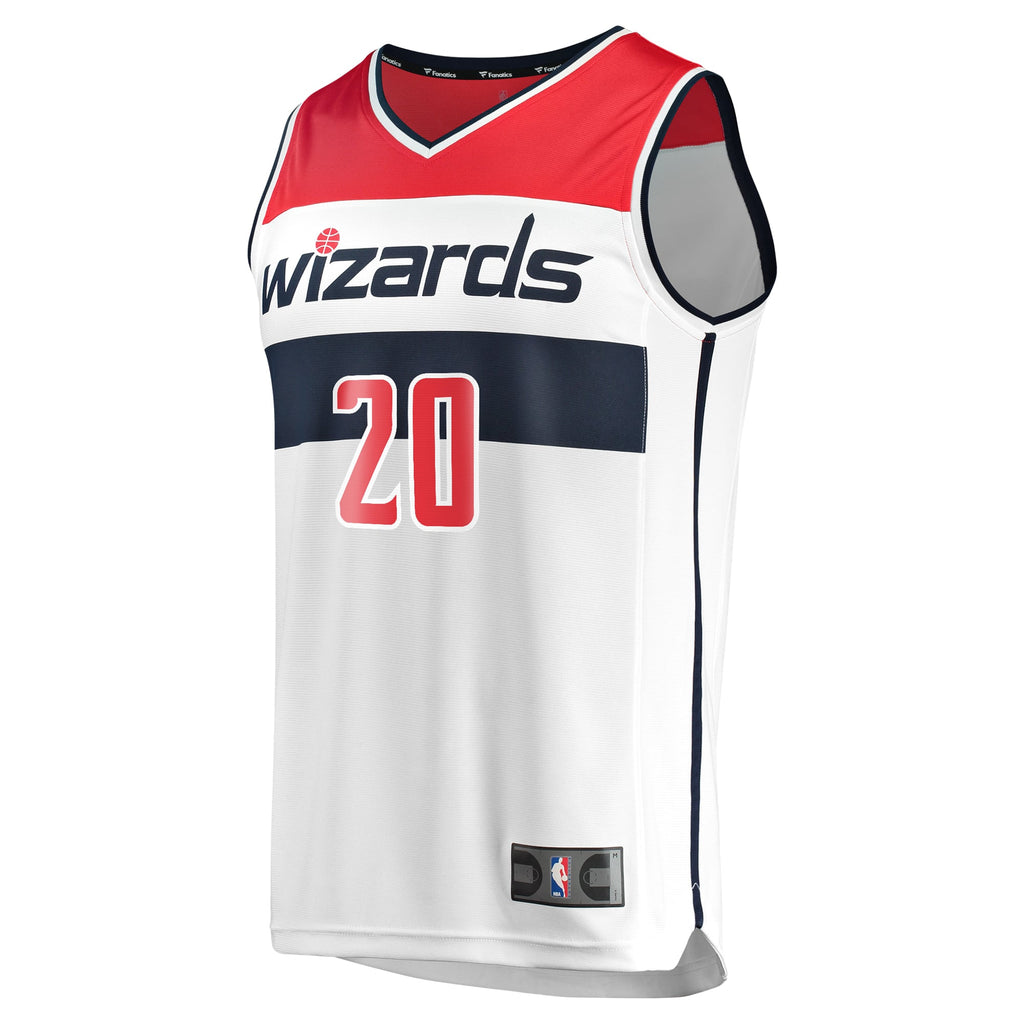 Youth Washington Wizards Alexandre Sarr Fanatics White Fast Break Replica Player Jersey - Association Edition product image