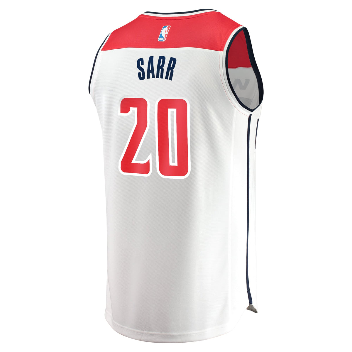 Youth Washington Wizards Alexandre Sarr Fanatics White Fast Break Replica Player Jersey - Association Edition product image