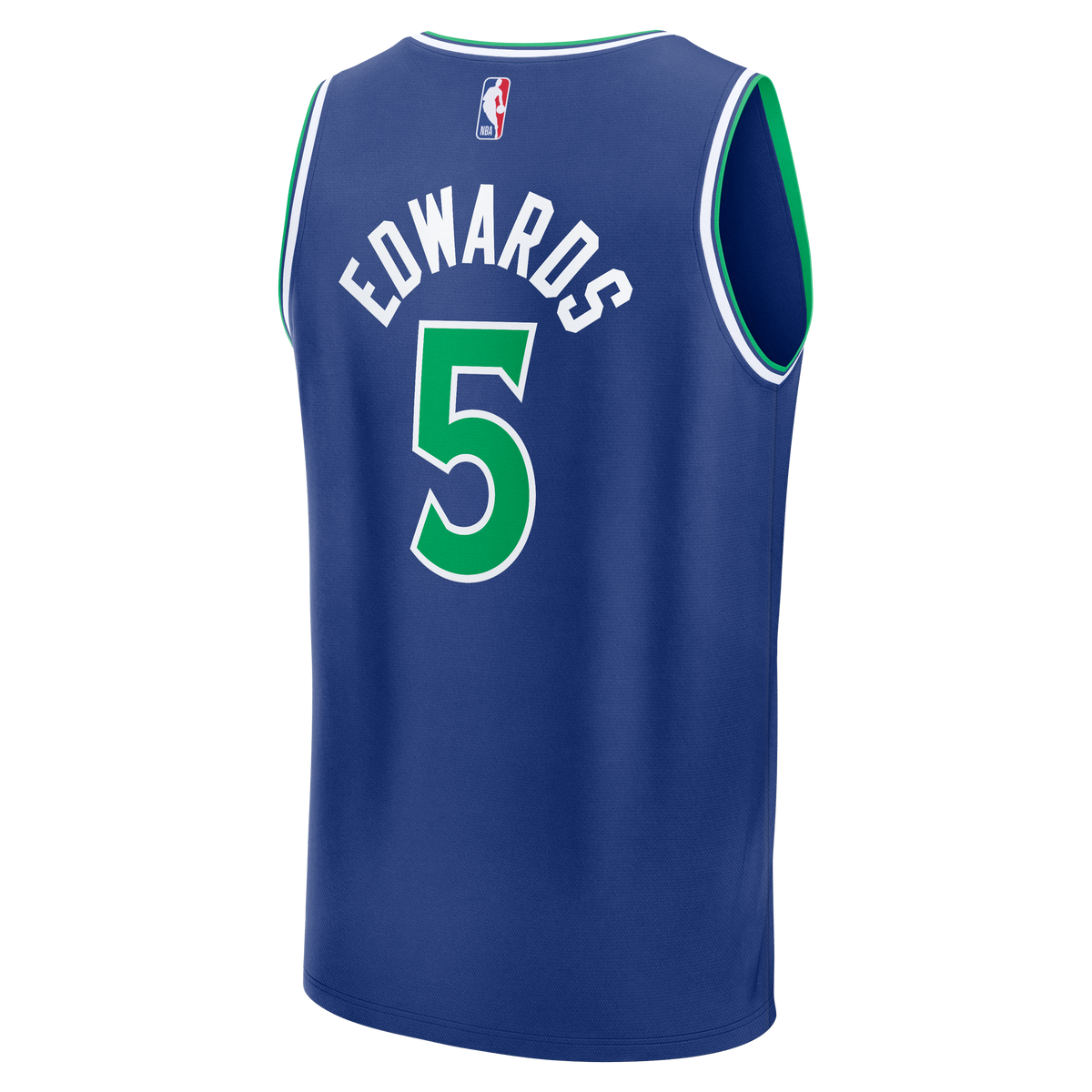 Youth Minnesota Timberwolves Anthony Edwards Fanatics Blue Fast Break Jersey - Icon Edition product image 4, provided for