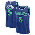 Youth Minnesota Timberwolves Anthony Edwards Fanatics Blue Fast Break Jersey - Icon Edition product image 1, provided for